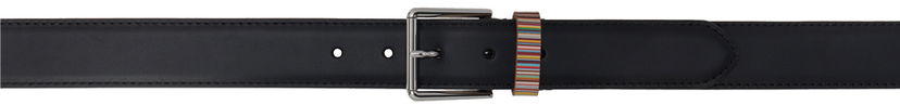 Pasovi Paul Smith Paul Smith Signature Stripe Keeper Belt Črna | M1A-4950-BMULKE-79