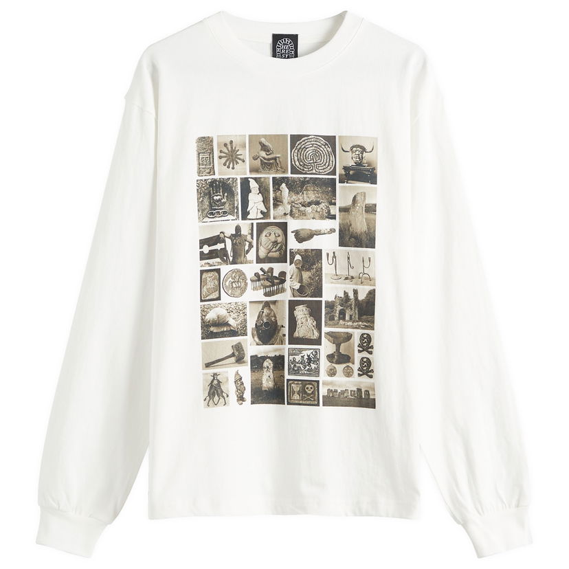 Majica Heresy Heresy Niche Graphic Longsleeve T-Shirt Bela | HSS25-T10E