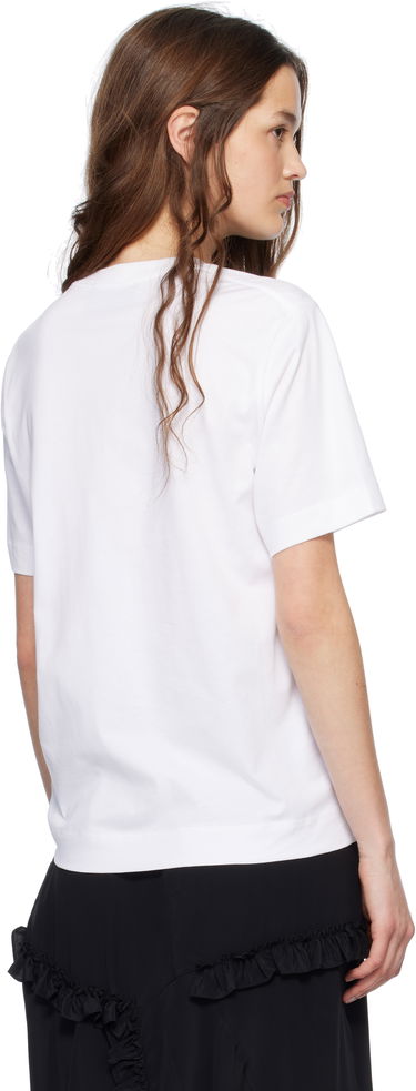 Majica Simone Rocha Simone Rocha Embellished Flower T-Shirt Bela | 5342B 0553, 2