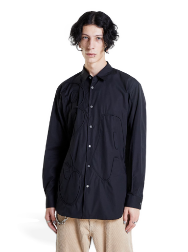 Srajce Comme des Garçons Shirt Woven Črna | FJ-B007-W22
