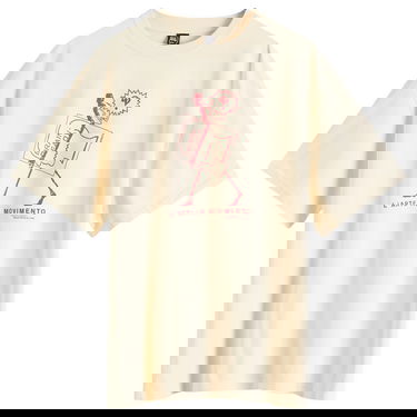 Majica Brain Dead Brain Dead Movimento Graphic T-Shirt, Size Large Bež | BDP25T00O044-CRM, 1