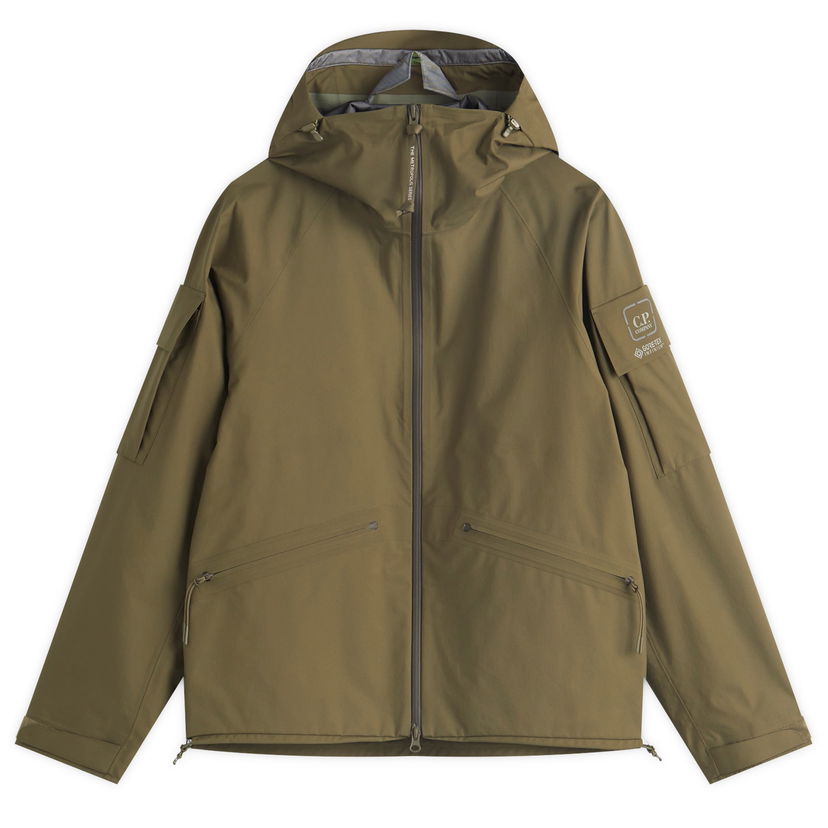 Dežni plašč C.P. Company C.P. Company Metropolis Series Gore-Tex Infinium Jacket Zelena | 18CLOW008A-110031A-683