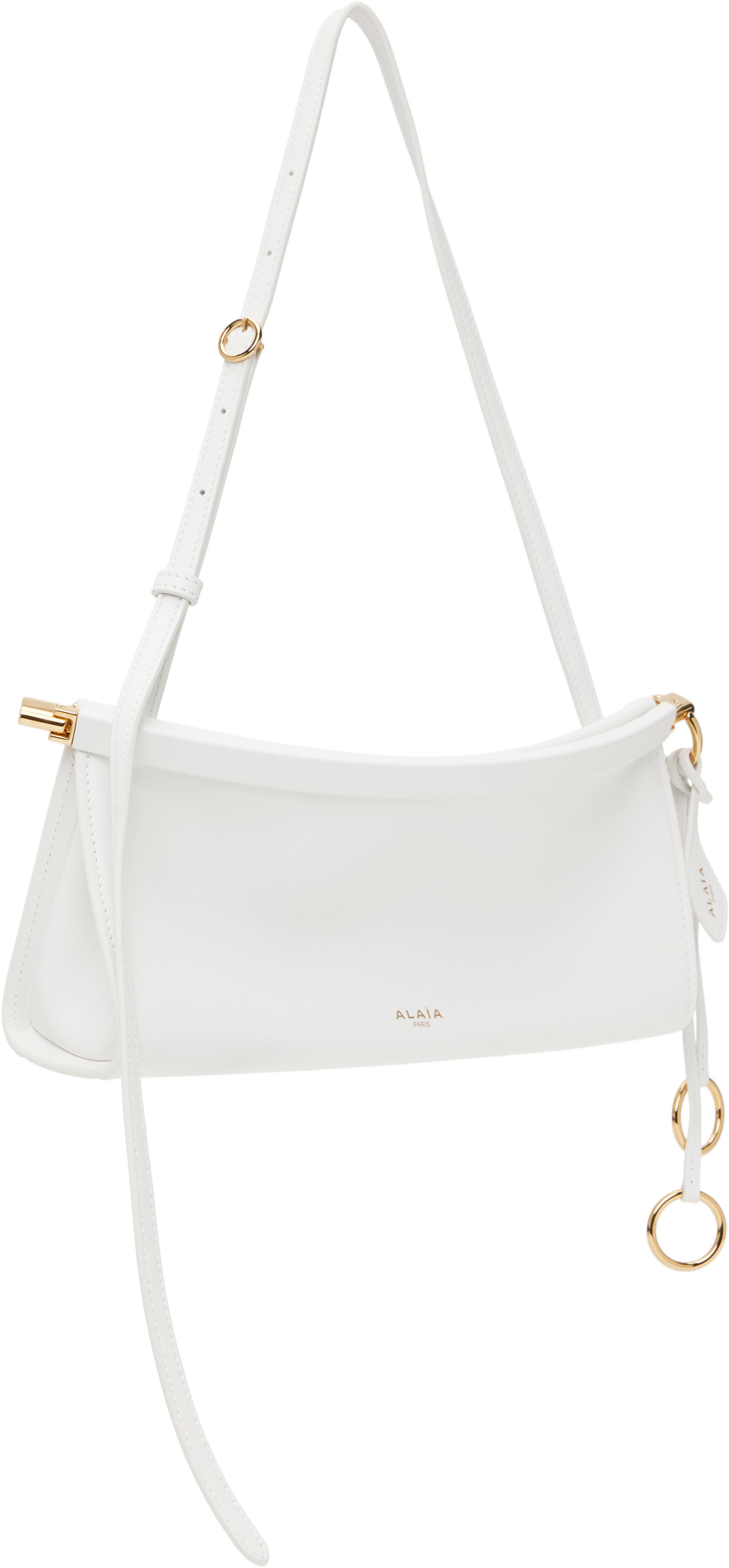Torbica Alaïa ALAÏA 'Le Click' East West Small Bag Bela | AA1S01426CA332, 1