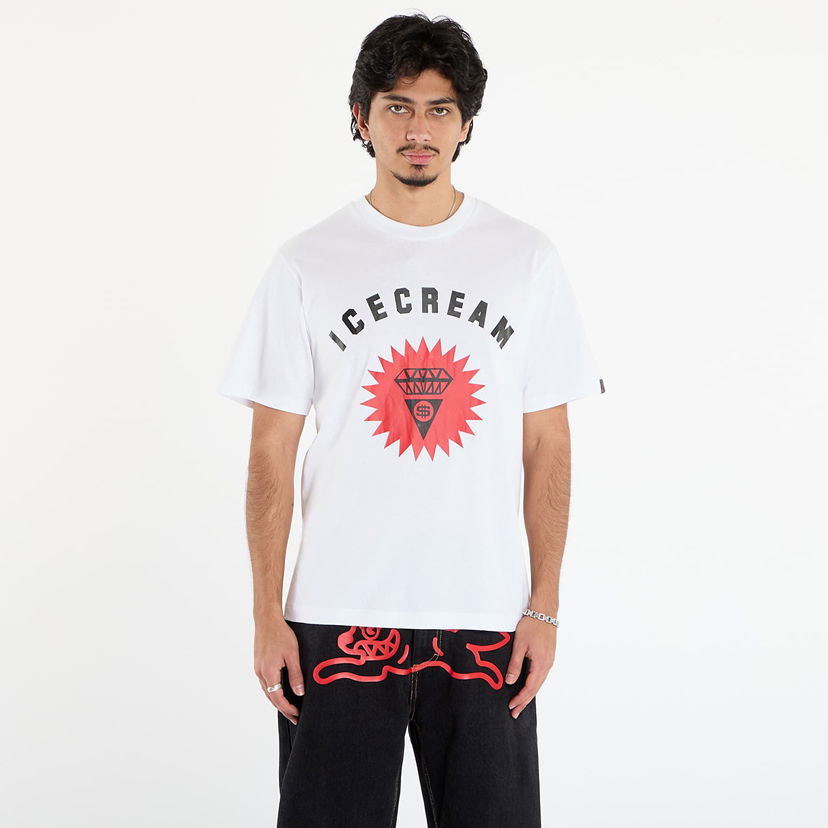 Majica BILLIONAIRE BOYS CLUB Icecream Signet Logo T-Shirt Bela | IC25492 White