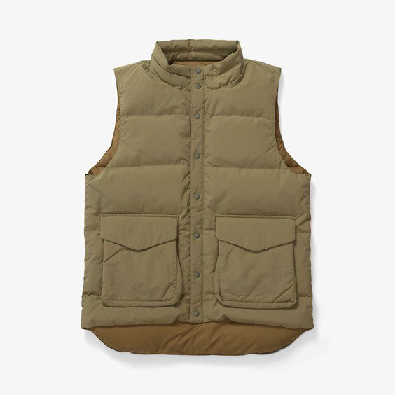 Telovnik Snow Peak Recycled Down Vest Zelena | JK-23AU120-OL, 0