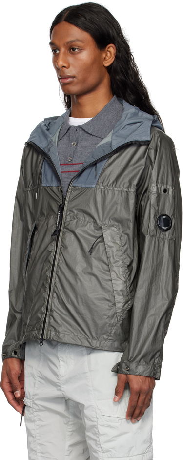 Vetrovka C.P. Company C.P. Company CS II Mixed Hooded Lens Jacket Siva | 18CMOW036A-110030G, 3
