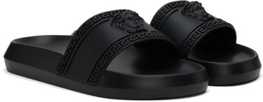 Superge in čevlji Versace Palazzo Slides "Blue" Modra | 1008733 DGO9G, 3