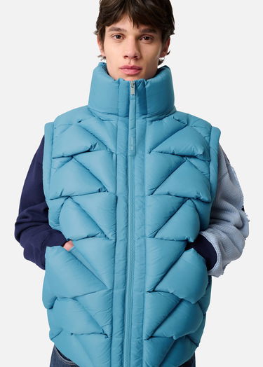 Telovnik AXEL ARIGATO Geometric Quilted Puffer Vest Modra | A3126002, 8