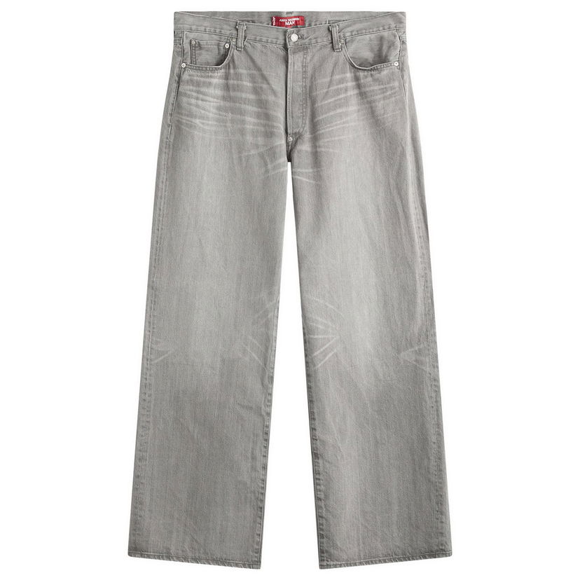 Kavbojke Junya Watanabe Junya Watanabe MAN x Levis Straight Leg Jeans, Size Small Siva | WO-P203-051-1