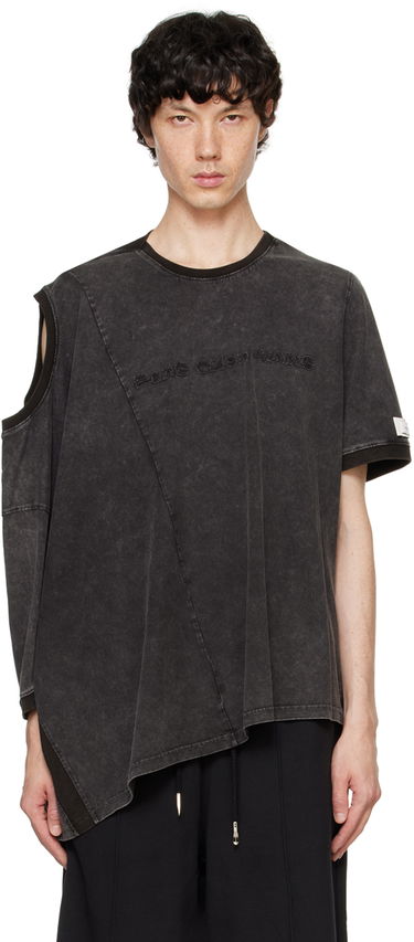Majica Feng Chen Wang Feng Chen Wang Deconstructed T-Shirt Črna | FUF18TS02, 0