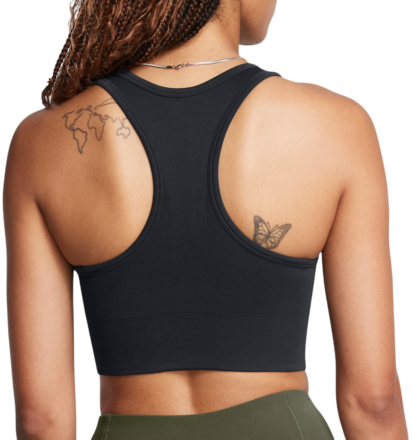Modrček Under Armour Vanish Seamless Mid Sports Bra Črna | 1384419-001, 1