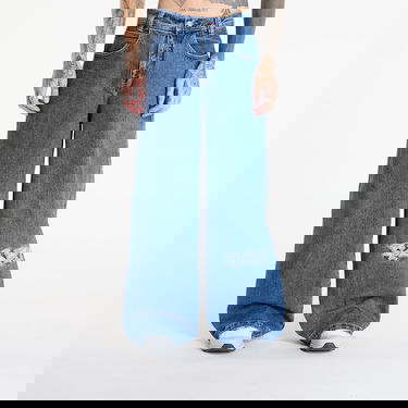 Kavbojke RIPNDIP RIPNDIP Ace Ultra Wide Leg Pants Modra | RNDFALL25110, 0