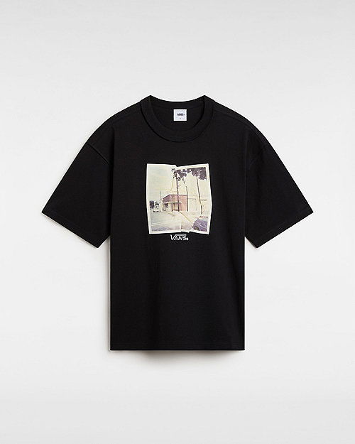 Majica Vans Premium Broadway Short Sleeve T-shirt (black) Men Black, Size L Črna | VN000HQ8BLK