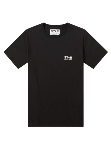 Majica Golden Goose Big Star Back Tee Črna | GMP01220-P000879-80203