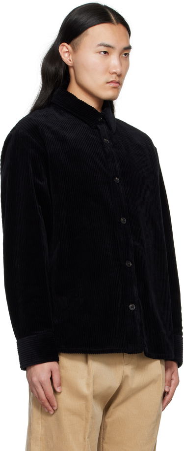Srajce A.P.C. A.P.C. Boris Corduroy Overshirt Črna | COHDW-H02811, 1