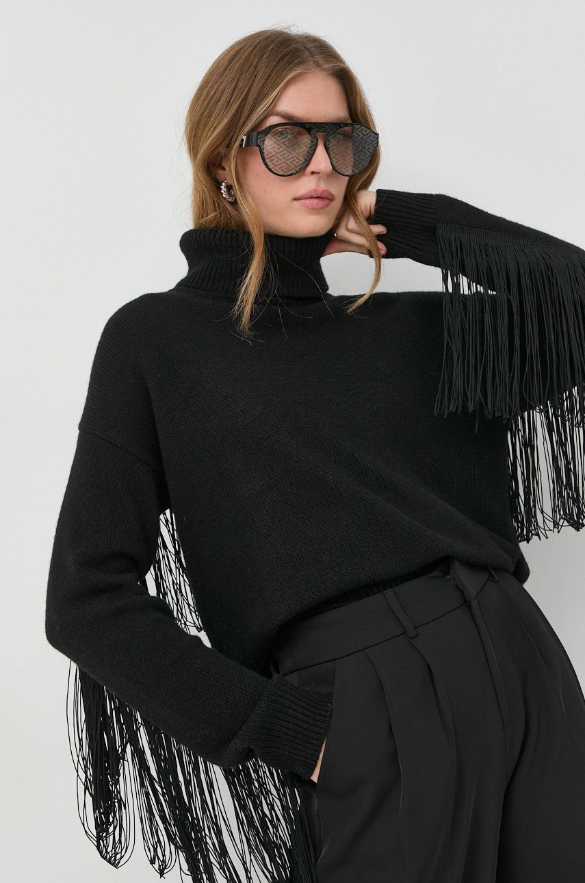 Pleteni pulover GUESS Sweater Črna | W2BR32.Z2WX0, 0