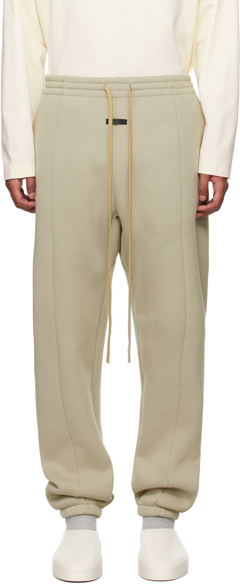 Trenirka Fear of God Fleece Sweatpants Bež | FG24FW40-648FLC
