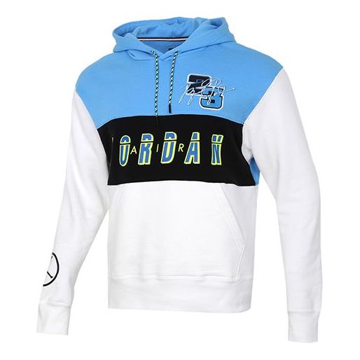 Pulover Jordan Jordan Logo Print Basketball Hoodie Modra | CV2744-412