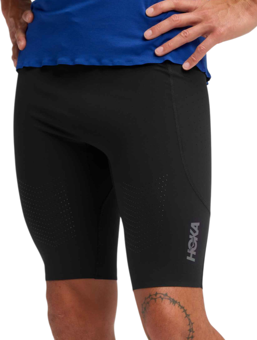 Kratke hlače Hoka One One SkyBreeze Half Tight Shorts Črna | 1170236-blk
