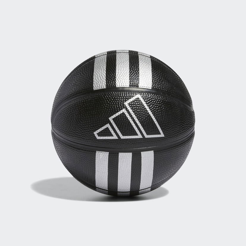 Športna oprema adidas Performance 3-Stripes Mini Rubber Basketball Črna | HM4972