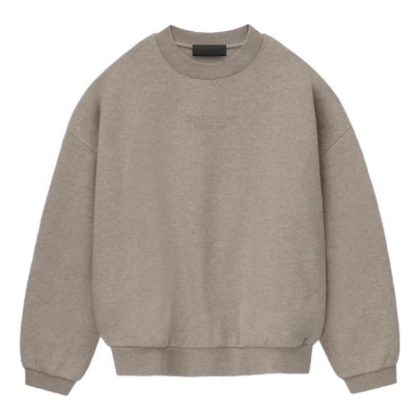 Pleteni pulover Fear of God Essentials Crewneck Sweatshirt Siva | 192BT232044F