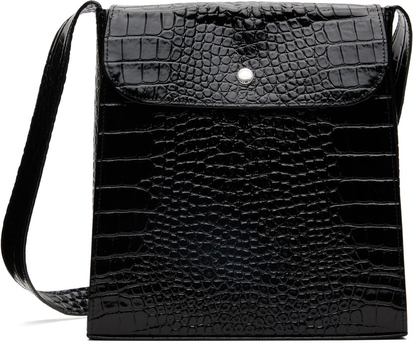 Torba za čez ramo OUR LEGACY Extended Bag Črna | A4248EL