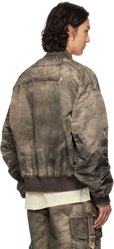 Bomber jakna Feng Chen Wang Feng Chen Wang Sandwashed Utility Bomber Jacket Rjava | FUS19JK04B, 2