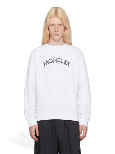 Pulover Moncler Printed Sweatshirt Bela | J10918G00004809KR
