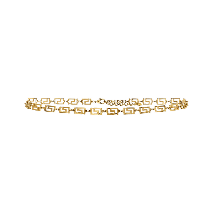 Ogrlica Versace Versace Greca Chain Belt Kovinski | 1007687 1A00620 3P000