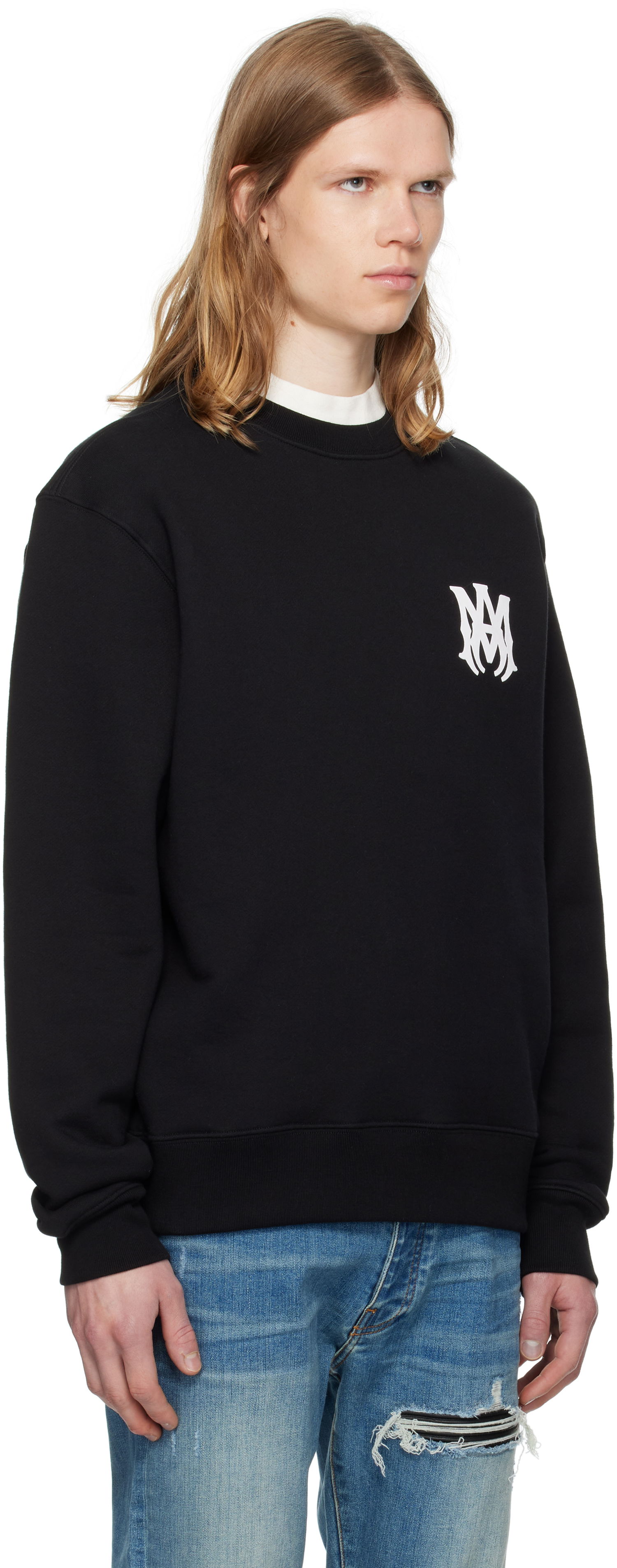 Pulover AMIRI Red MA Core Logo Sweatshirt Rdeča | AMJYCW1038, 1