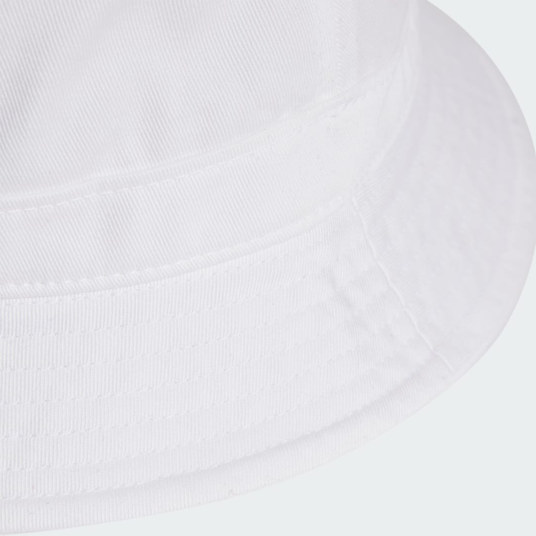 Klobuk adidas Performance White Trefoil Bucket Hat Bela | JC6044, 1