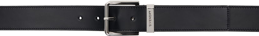 Pasovi Givenchy Givenchy Gentleman Leather Belt Črna | BK4067K1UY001