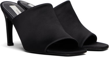 Obleke TOTEME TOTEME Bandeau Heeled Mules Črna | 253-WAS0245-FB0401, 3
