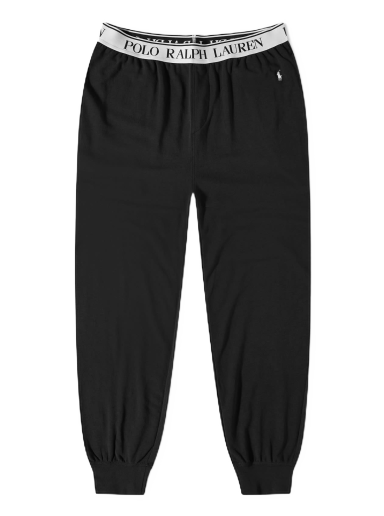 Pižame Polo by Ralph Lauren Logo Cuffed Jogger Črna | 714899621003