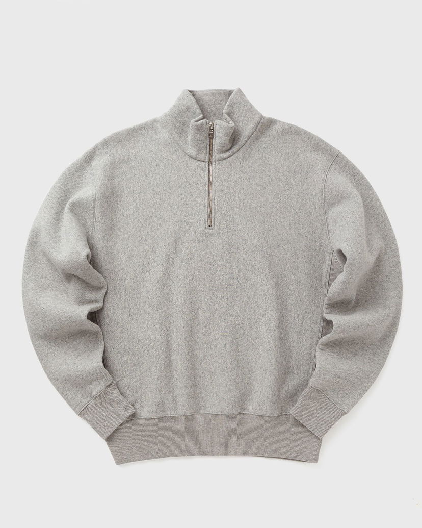 Pulover NORSE PROJECTS Ketel Relaxed Cotton Wool Half Zip Sweatshirt Siva | N20-1384-1500