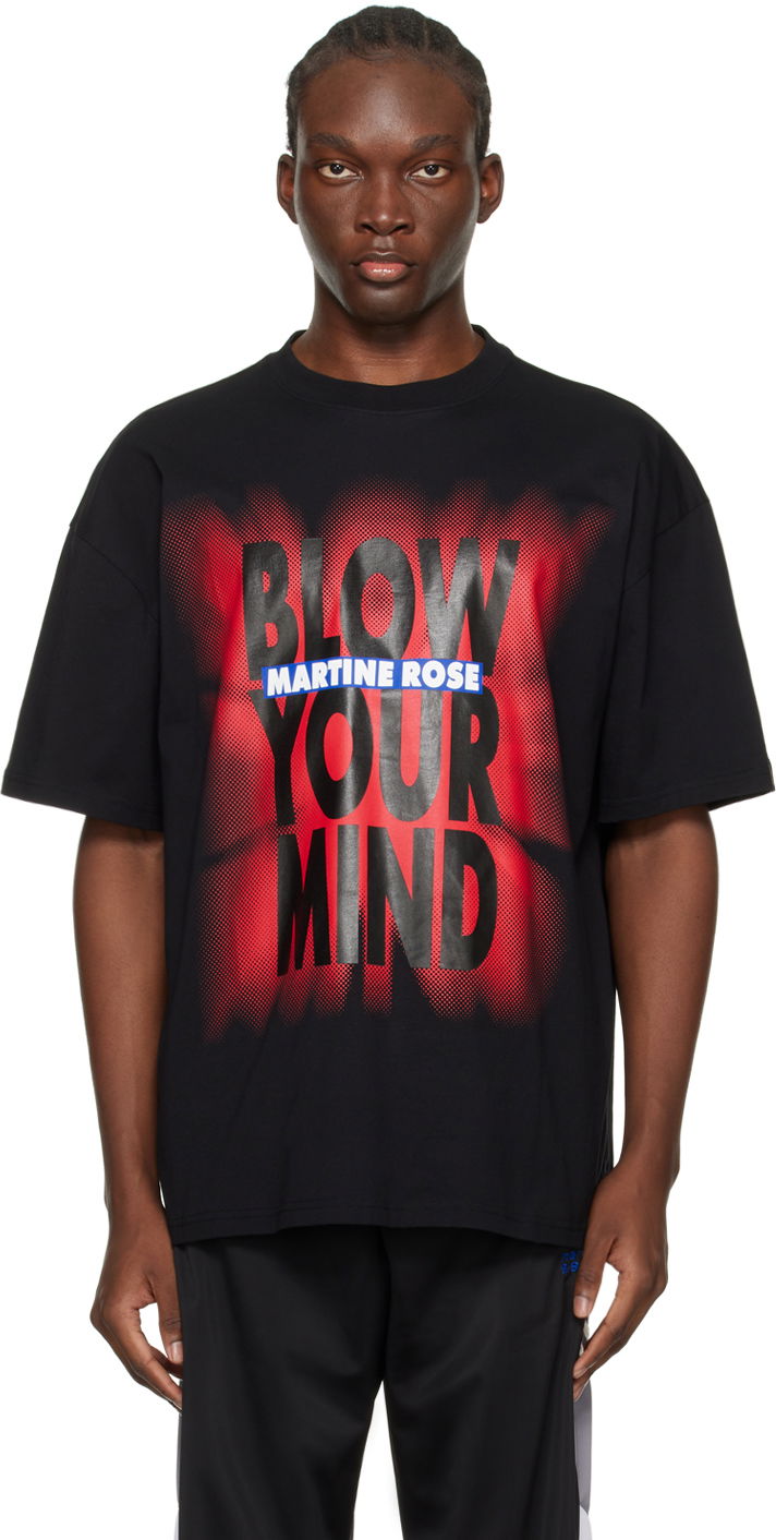 Majica Martine Rose 'Blow Your Mind' T-Shirt Črna | MRSS24-621A