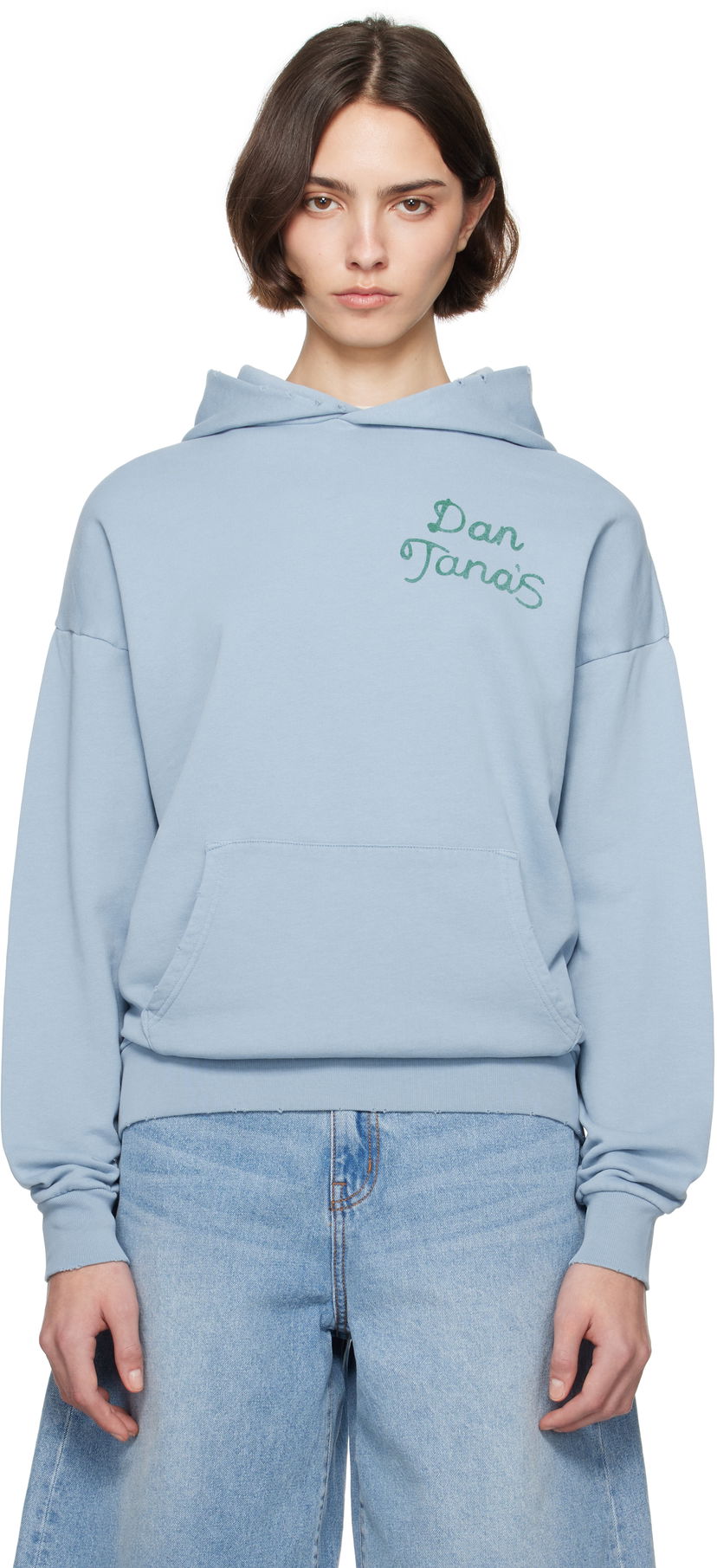 Pulover RE/DONE Re/Done Modern 'Dan Tanas House' Hoodie Modra | 488-08UGHD006