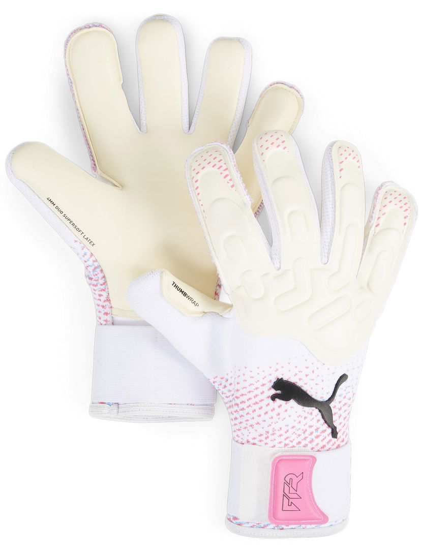 Rokavice Puma FUTURE Pro Hybrid Goalkeeper Gloves with 4MM Duo Supersoft Latex and Thumbwrap Večbarvna | 041924-01