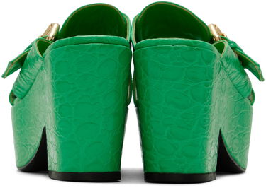 Modni dodatki BY FAR BY FAR Lenka Heeled Sandals Zelena | 22SSLNKSPGCCE, 1