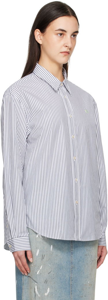 Srajce Acne Studios Acne Studios Striped Shirt Bela | CB0097-, 1