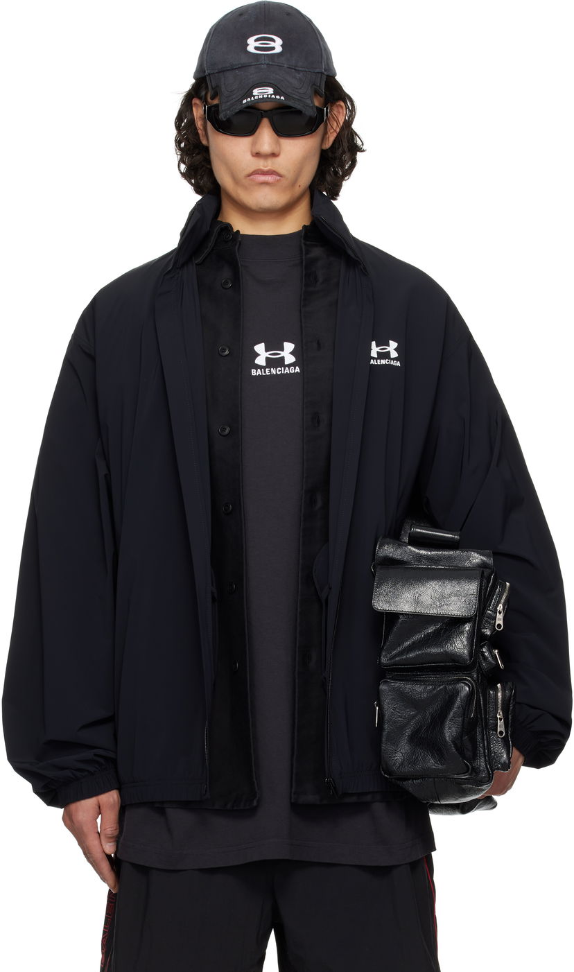 Vetrovka Balenciaga Under Armour Edition Windbreaker Jacket by Balenciaga Črna | 814127TQO35