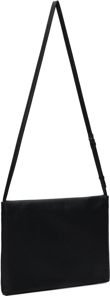 Torba za čez ramo The Row The Row Nan Messenger Bag Črna | W1812-L611, 2