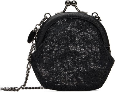 Denarnica Yohji Yamamoto YOHJI YAMAMOTO Clasp Coin Purse Črna | DP-A09-901, 0