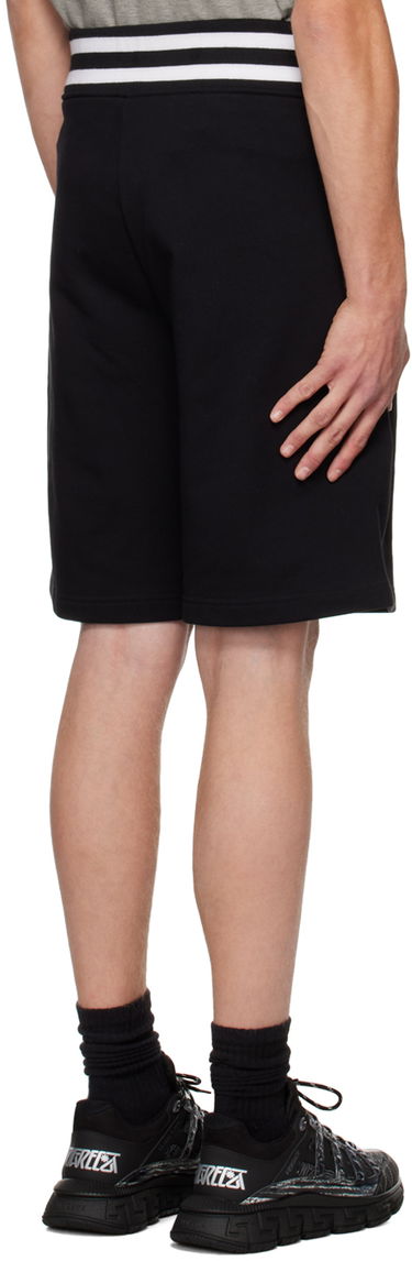 Kratke hlače Versace V-Emblem Shorts Črna | E73GADG01 ECF00G, 2