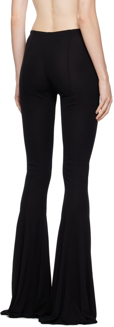Hlače Blumarine Flared Trousers Črna | P344P010A, 2