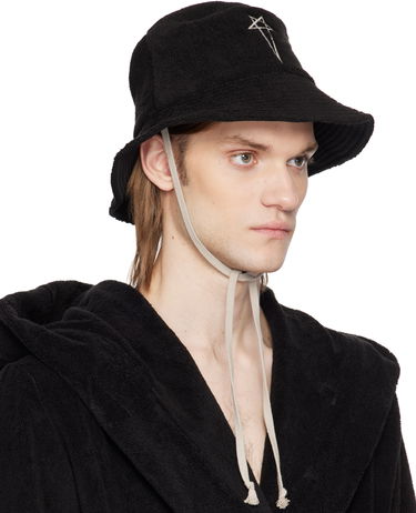 Klobuk Rick Owens Rick Owens Beach Bucket Hat Črna | RH0000004 SPO1, 1