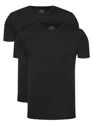 Majica Polo by Ralph Lauren Crew Base Layer Tee - 2 Pack Črna | 714835960001
