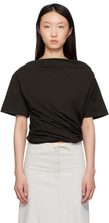 Majica Baserange Baserange Turn T-Shirt Črna | TOTUS-RC-SU25, 0