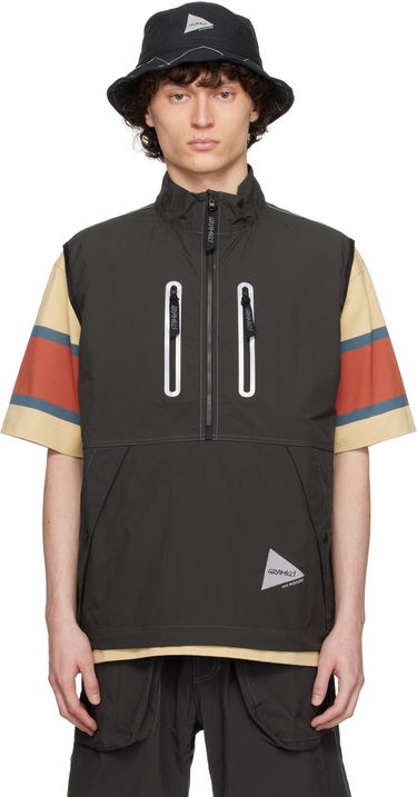 Telovnik and wander Gramicci Edition Brushed Nylon Vest Zelena | GUJ5-S3001, 0