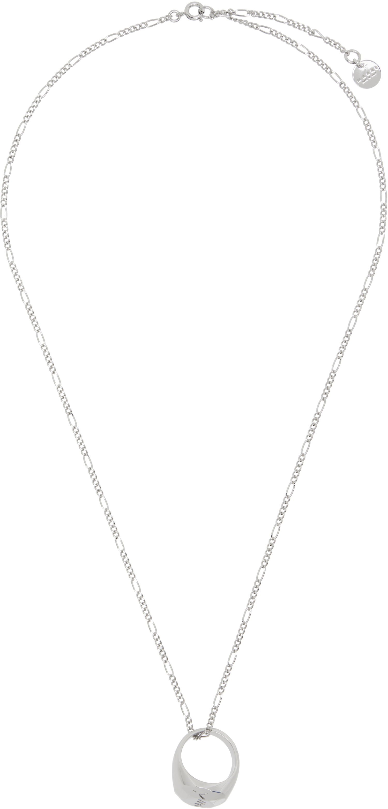 Ogrlica Marni Marni Ring Pendant Necklace Kovinski | COZB0131A0 M2000, 0